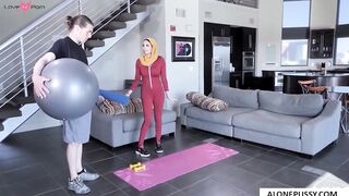 Anisa Kate's Satisfying Smile - Hot Blonde Babe Fucks Her Way To Happiness