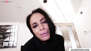 Victorias June - Busty Arab Teen Violating Her Religion With A Big Black Dick