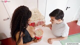 Anal Popcorn Fever - Ass-Fucking Fun with Hot Blonde Babe