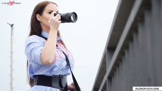 Hot MILF Teacher Fucks Her Student's Ass While He Films It