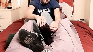Foot Worship - Erotic Sole Play with Footjob & Masturbation