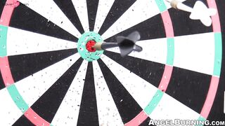 Kinky Couple - Big Dick Target Practice with Blonde Babe Kandi Koins