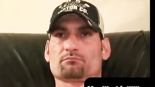 Hunk's Intense Masturbation Session with Dildo & Anal Play