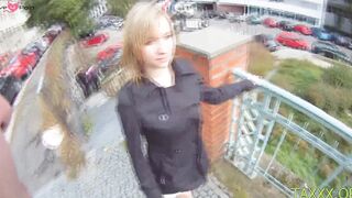 Blondie Babe Blows Best - POV Handjob with Facial Finish