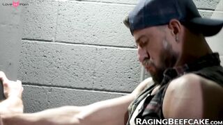 Muscle Hunks Sean Mayger & Drew Dixion Fucked Raw In Public Restrooms