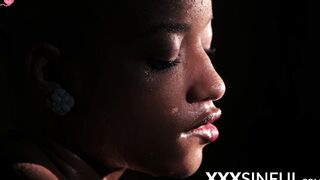 Ebony Goddess Vickie Magee Gets Her Pussy Swept By A Black Stud's Dick