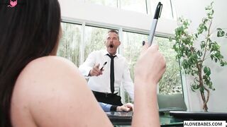 Three Way Thrill Ride - Hot MILF Sandra Shine & Alexis Crystal Fucked Hard By Hunk