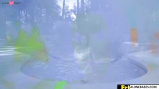 Smoking Hot Blonde Babe Gets Wet & Wild in Shower - Sensual Bathroom Sex with Big Dick Huge Orgasm!
