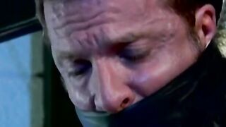 Bondage Domination - BDSM Submissive Slave Gets Rough Anal Training