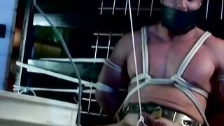 Bondage Domination - BDSM Submissive Slave Gets Rough Anal Training