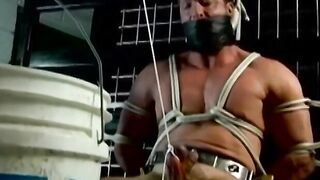 Bondage Domination - BDSM Submissive Slave Gets Rough Anal Training