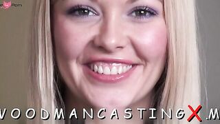 Blond Bombshell Loves Hard Core Sex - Hot Blowjob & Rough Doggystyle Fucking