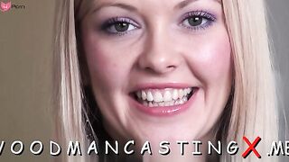 Blond Bombshell Loves Hard Core Sex - Hot Blowjob & Rough Doggystyle Fucking