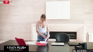 Blacked Presents Dominique SkyWest - A Raw & Intense BBC Pounding