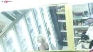 Blondes Get Fucked in Dangerous Places - Hot Slut Gets Creampied Outdoors