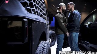 Hot & Raw - Bare Ass Fucking Outdoors with Hot Studs Vader Pulski And Jake Nicolas