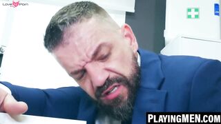 Apollo Adams Shows Off His Thick Dick To Dan Tyler In This Hot Scene