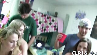 Coed Loves Big Dick - Hardcore College Fuck Fest