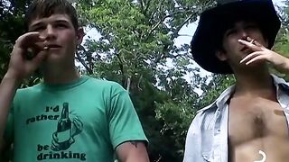 Twink Ass-Fucking Adventure - Anal Play with Hot Twins in Rimjob Action