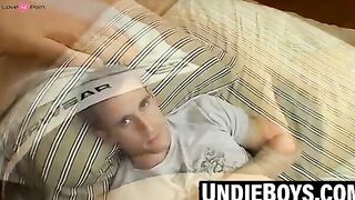 Twinks' Hot Bedroom Jerk-Off Session