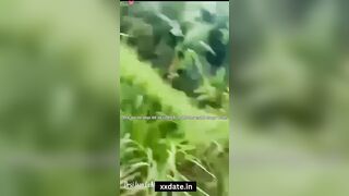 Viral FB Clip - Hot Brunette Teen Babe Gets Wild In The Jungles Of Thailand