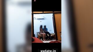 Hotel Maid's Secret Crush - Steamy Sex Scene with Old Boss