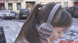 KINKY GIRL ALICE MARSHALL FUCKED HARD AND SWALLOWS A LOAD OF SPERM