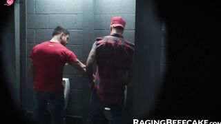 Throated - Three's A Crowd With Roman Heart & Colton Ford In Toilet Threesom