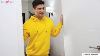 Hot Babe Takes Over Hostel - Sexy Cosplay Role Play with Hot Blonde Teen
