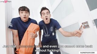 Double-Dick Domination: Sloppy Blowjob & Anal Threesome