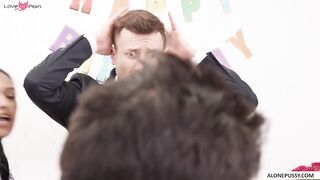 Office Party Gone Wild! Sexually Charged Co-Workers Engage In A Steamy Orgy