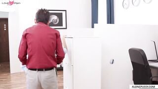 Office Party Gone Wild! Sexually Charged Co-Workers Engage In A Steamy Orgy