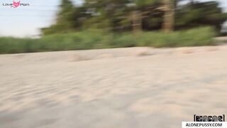 Beach Babe #137 - Hot Blonde Teen Fucked on Public Shore