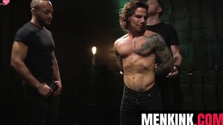 Double Team Threesome - Edgy Hands-Free Orgasm For Hot Studs