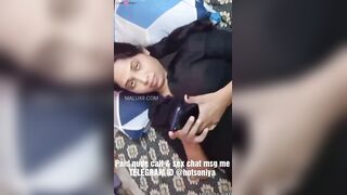 Big Breasted Indian Housewife MILF Rides A Huge Dick In Her Marital Bed