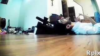 Asian Brunelette Fully Satisfied With Her Lover's Skills
