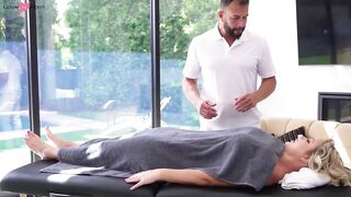 Big-Booty Babes Share Their Husbands For An Erotic Oil Rubdown