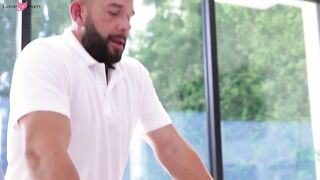 Big-Booty Babes Share Their Husbands For An Erotic Oil Rubdown