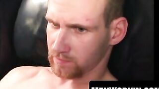 Beard-Stroker's Amateur Jerk Off Session - Hot Load of Sperm