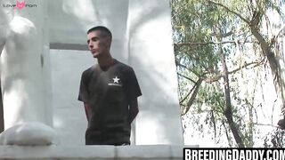 Outdoor Freaks #4 - Raw Doggy Style Action with Soldier & His Hot Recruit