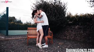 Outdoor Sex Adventure with Ink-Lover & Hot Babe - Lucy Love