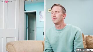 Sexy Brunette Babe Gives A Sensual Blowjob And Swallows His Load In Her Mouth - Must See!