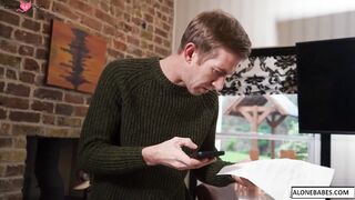Spending Sucks - Hot MILF Teaches Young Guy How To Save Money