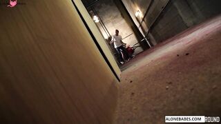 Hot Blonde Bombshell Makes Her Debut in Porn Industry - First Scene Ever
