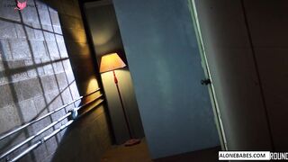 Hot Blonde Bombshell Makes Her Debut in Porn Industry - First Scene Ever