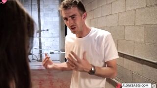 Hot Blonde Babe Gets Fucked Hard in Her Ass by Hunk Stud - PornPros