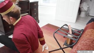 Hot MILF Boss Lady Fucks Her Young Employee Hard In The Office