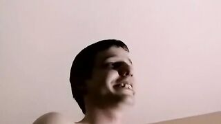 Mature Gay Expert Sucks Off Younger Guy in Intense Blowjob Session