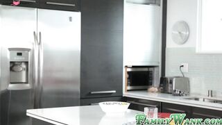 PetiteEmmaHIX - Step-Daughter's First Time Anal with Dad in POV