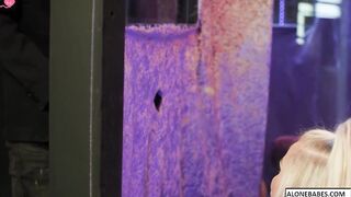 Peeping Tom's Paradise - Erotic Role Play with Hot Blonde Babe